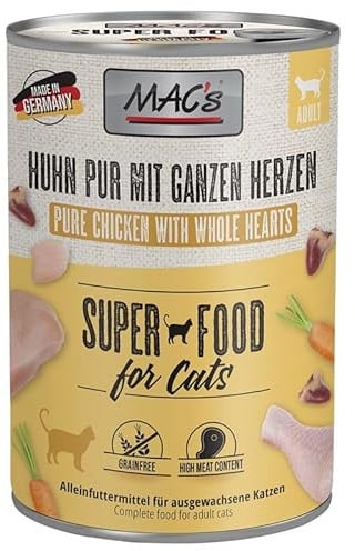 MACs Mac´s Katze Sparpaket | 60 x 400g | Sorten frei wählbar | Nassfutter
