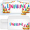 beriluDesign Smiley Einladungskarten mit Umschlägen – 12er Set zum Kindergeburtstag für mit Party Emoji Motiv