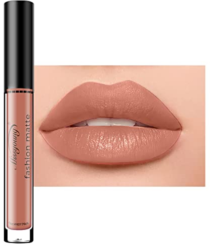 Allbesta Langlebig Wasserdicht Flüssigkeit Matt Lippenstift Matte Lip Gloss Wasserfest Make-up Non-stick Cup (3#)