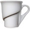 Delissea Expresso - Coffret Premium de 4 Tasses en Porcelaine Extra Blanche