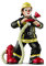 Gildeclown Dekofigur Florian - Gilde Figur Clown als Geschenk in Geschenkkarton - Figur zum Sammeln H 15 cm