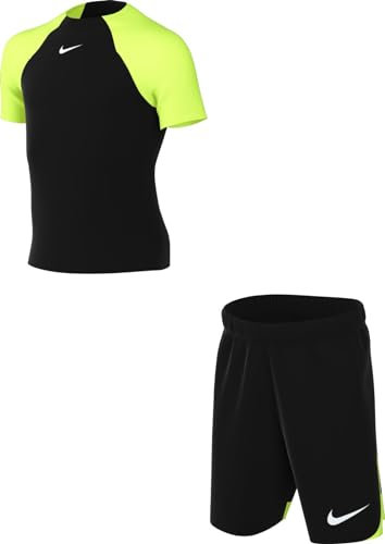 NIKE DH9484-010 LK NK DF ACDPR TRN KIT K Kit Unisex Black/Volt/White Size S