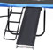 Zoomster Trampoline Ladder with Slide, Universal, Weather Resistant Galvanized Steel, 220 lbs Capacity
