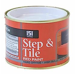 PNJB,151 Coatings Paint Primer All Purpose, Non-drip Gloss Paints, Hard Drying, Hard Built, And High Performance,180ml (Step and Tile Red, Pack of 1)
