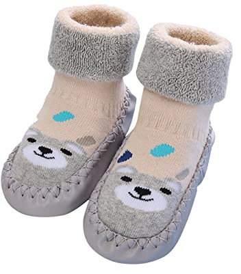 Kinderschuhe Für Mädchen Junge Babybodenschuhe Krabbelschuhe Weiche Babyschuhe Lauflernschuhe Babyschuhe Leder Mit Wildledersohlen Lederschuhe Mädchen Weiche Sohle Bodensocken Sockenschuhe