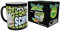 Rick and Morty - Tasse - Get Schwifty - Thermoeffekt Kaffeebecher - Logo - Schwarz - Keramik - Geschenkbox