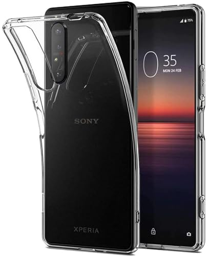 Oprimio Kristallklar Hülle für Sony Xperia 5 III [Silikon Hülle] [%100 Durchsichtig] [Deutsche Material] Ultra Dünne Klar Handyhülle für Sony Xperia 5 III
