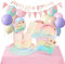 Amazon's Pastel Party Set - 16 Guest Decorations with Balloons, Banners, Tablecloths - Paper Plates, Cups, Napkins in Rainbow Colors - Perfect for Girl's 18th Birthday