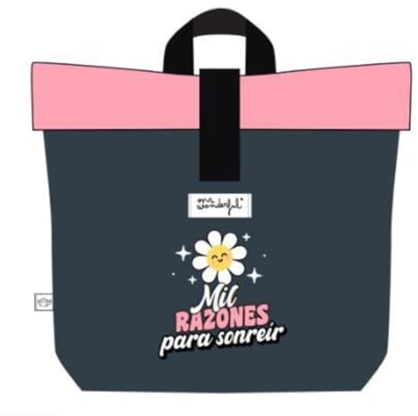 Mr. Wonderful Mochila, Porta Alimentos Unisex Adulto, Multicolor, Estandar