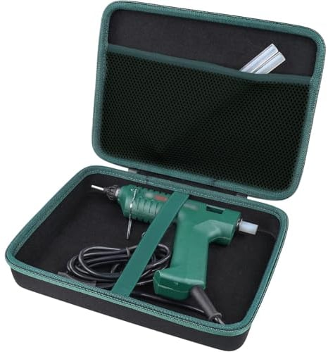 Hartschalenkoffer für Bosch Home and Garden Klebepistole PKP 18 E/PKP 3.6 LI/AdvancedGlue 18V, Portable Shockproof Reisen Lagerung wasserdichte Reisetasche Tasche