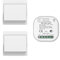 HYHIOTS RF433 Funkschalter Licht Set, Funk Lichtschalter Batterielose APP und Sprachsteuerung, Funk-Sender-Sicherheitsschalter und Empfänger-Controller, Kompatibel mit Alexa Google Home, Smart Life