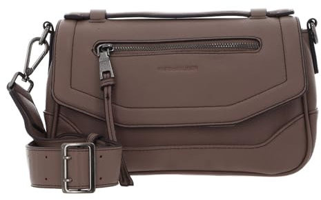 FREDsBRUDER Bestie Flap Crossbody Bag Dark Taupe