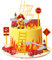 Feuerwehrmann Kuchendeko, FeuerwehrmäNner Cupcake Deko, Feuerwehr Tortendeko Figuren, Feuerwehrauto Tortendeko, Feuerwehrmann Geburtstags, Geeignet für Mottopartys, Kuchendekorationen (B)