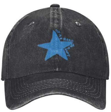 Men's and Women's Baseball caps Unisex Baseball caps, Worn Denim Hats, Vintage Cap, Outdoor Summer Hats, Hit Me Hard and Soft Gift