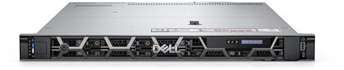Dell PowerEdge R450 1U Rackmount Server – Xeon 4314 (16 Core), 3x 960GB SSD, BOSS Controller (2x 480GB SSD), 128GB RDIMM, 2x10GbE & 1GbE, Perc H755 SAS, 2.5 Chassis, 2x700W PSU, No OS (New)(Renewed)