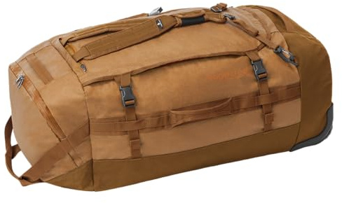 Eagle Creek Cargo Hauler Reisetasche mit Rollen 130L I Mit Rollen für unwegsames Gelände I Extrem robuste Rolling Duffel mit Rucksack-Tragefunktion I 130L Volumen I Iron Orange