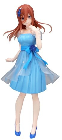 Xinchangda Nakano Miku Figur 21 cm Anime Girl Nakano Miku Actionfigur Statue PVC Modell Zuhause Auto Computer Schreibtisch Dekoration Ornament Geburtstagsgeschenk für Fans