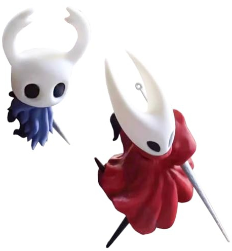 Zhongkaihua Hollow Silksong Hornet-chan Figure Magnetic Hollow Action Figure 9cm Fridge Magnet Display PVC Model Statue Home Desk Christmas Decoration