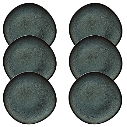 like. by Villeroy & Boch Lave gris - Plato de desayuno (6 unidades, 23 cm), color gris