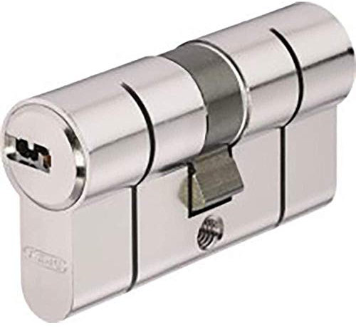 Abus Eurocilindro puntos niquel Doble Embrague 30 x 50 mm