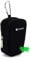 Kleine Leckerli-Tasche mit Kotbeutel-Spender für Leine, tragbare Gehbeutel, Kotbeutelhalter, freihändige Hunde-Leckerli-Tasche (Black)