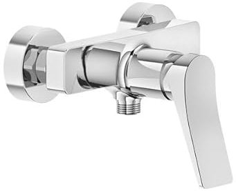 Gessi Rilievo, miscelatore doccia monocomando per montaggio a superficie, 1/2 attacco, 59031, Colorazione: cromo