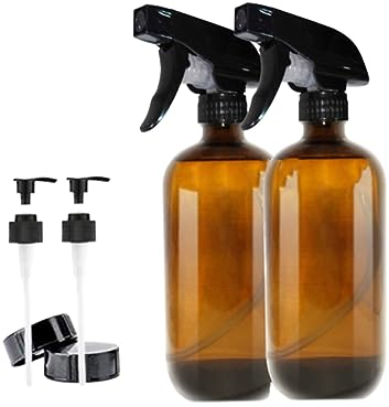 MAGICLULU Botella De Spray De Vidrio Pulverizadora Reutilizable Rellenable Para Perfume Cosméticos Maquillaje Ligero y Compacto