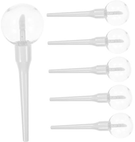 Healvian 6stücke Lollipop Lippen Gloss Röhrchen Leere Transparente Behälter Für Lippenpflege Lippenbalsam Und Lippenstift Wiederverwendbar Und Leicht Zu Reinigen