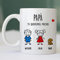 Transparent Gift Taza Personalizada con Muñecos y Texto. Tazas Personalizadas de Cerámica. Regalos Originales para Hombre y Mujer. Regalos Personalizados con Foto. Regalos para Amigas, Pareja, Familia