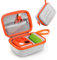 Travel Case Compatible with Yoto Mini 2024 Edition, Hard EVA Storage Bag for Audio & Music Player Player, Audiobook Cards and Charging Cable (Gray)