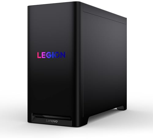 Lenovo Legion Tower 5-2026 - Desktop da gaming, AMD Radeon RX 9070 XT, Ryzen 7 9800X3D, memoria da 32 GB, memoria da 1 TB, Windows 11 Home, colore nero eclissi