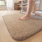 Color G Badezimmerteppich 40 x 60cm, rutschfest Badematte, Badvorleger rutschfest waschbar, Badteppich Saugfähig Flauschig, Badematten Badteppiche für Badezimmer Badewanne (Beige)