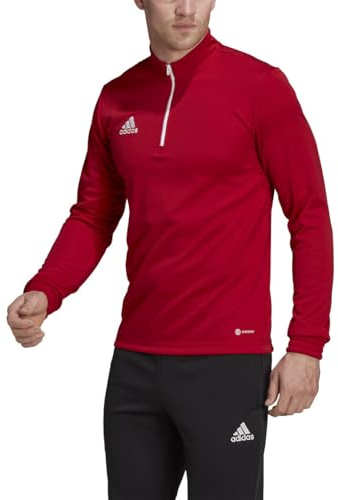 adidas Men's Entrada 22 Training Top, Team Power Red, S