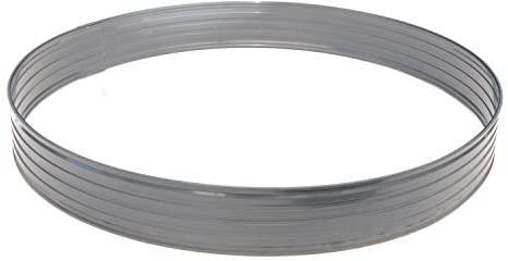 Green-Split Baumring aus beschichtetem Stahlblech 0.6m Graphit | Baumumrandung | Pflanzringe | Beeteinfassung | Rasenkante