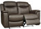 Vente-Unique - Relaxsofa Leder 2-Sitzer - Braun - Evasion