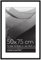 Americanflat Cadre Photo Noir de 40x60 cm – Utilisation comme Cadre Photo à Bordure Fine de 40x60 cm avec Passe-partout ou Cadre de 50x75 cm sans Passe-partout