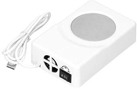 Posavasos de Refrigeración con Calefacción USB, Calentador de Tazas Portátil, Almohadilla de Refrigeración C-100+ para Uso en el Hogar, Oficina y Coche