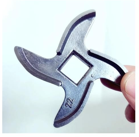 22# 3CR13 Stainless Steel Meat Grinder Knife Meat Grinder Parts