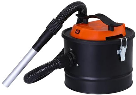 Fenteer Aspiradora para chimenea Aspiradora doméstica Aspiradora de cenizas de mano Práctica Multiusos Potente succión para apartamentos de hotel, 10l