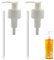 Pompe Doseuse 1L pour Best Body Nutrition, Distributeur de Sirop à Bouchon 30mm, Pompe Réutilisable pour Shampoing et Contenants Filetés 28/410 (1L / 2 Pièces)