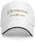 XMCMBS Maßgeschneidert Baseball Cap für Mazda MX-5 2015-2023,Herren Damen Kappe Verstellbar,Outdoor Baseballkappe,Sonnenschutz Einstellbar Zubehör,White