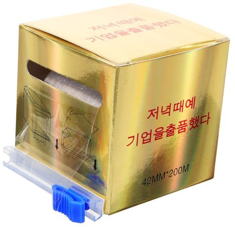 NIYANGLE 1ensemble Film Protecteur à Usage Unique Pour Tatouage Membrane Isolante Pour Équipements De Tatouage Film Épais Cutter Inclus