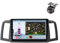 Android 14 autoradio für Jeep Grand Cherokee WK 2004 2005 2006 2007 GPS Navigation 9 Zoll Kapazitiver Touchscreen Auto Stereo Mit Lüfter SWC WiFi FM AM RDS Carplay Android Auto (M400S 8core 4+64G)