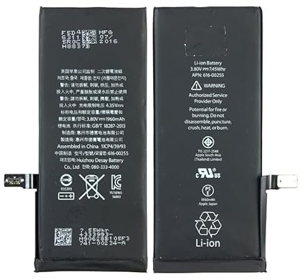 Batteria per Apple Iphone 7 Li-Polymer 1960 mAh di alta qualità