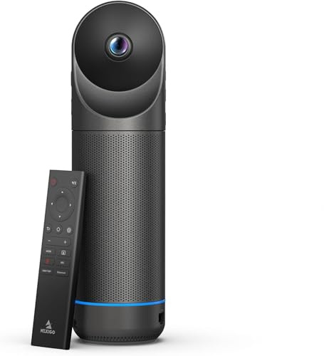 NexiGo Meeting 360 Ultra (Gen 3), Enhanced All-in-One Conference Camera System, Multi-Camera Setup, 8K Capture, AI Powered Framing, and Auto Tracking, for Rooms