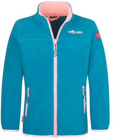 Trollkids Girls Oppdal Jacket XT 152, Harbor Blue
