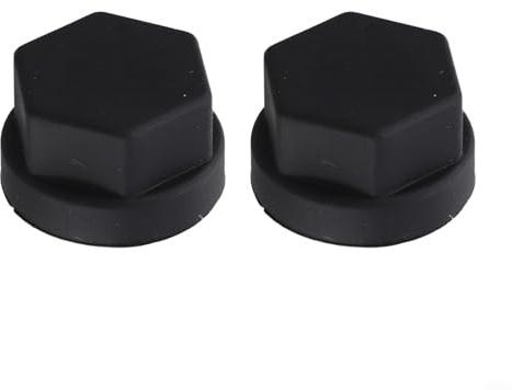 Lot de 2 bouchons d'écrou pour scooter Kukirin G3 pour moteur Pro et cache-arbre à bascule résistant à la rouille et à l'usure (écrou d'arbre moteur)