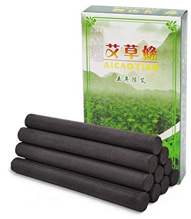 Ymnilian Moxa Zigarren, Moxa Stick Rauchloser Moxa Stick karbonisierter Wormwood unterstützung moxibustion(1.2 Smoke-Free)