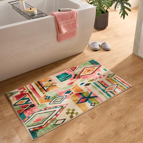 Gino Falcone Badematte - Ariella aus Polyester (Microfaser) | Größe 70 x 120 cm ; Farbe Bunt
