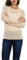 Miss Rouge: T-Shirt, Netzstoff, Oberteil aus transparentem Voile, Einheitsgröße 36-40, beige, One size